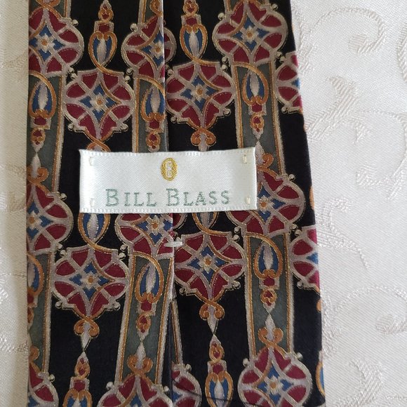 Vintage BILL BLASS silk necktie - Picture 2 of 4